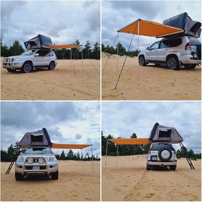 Auto markiis Adventure Kings 2_2,5 x 2,5 m