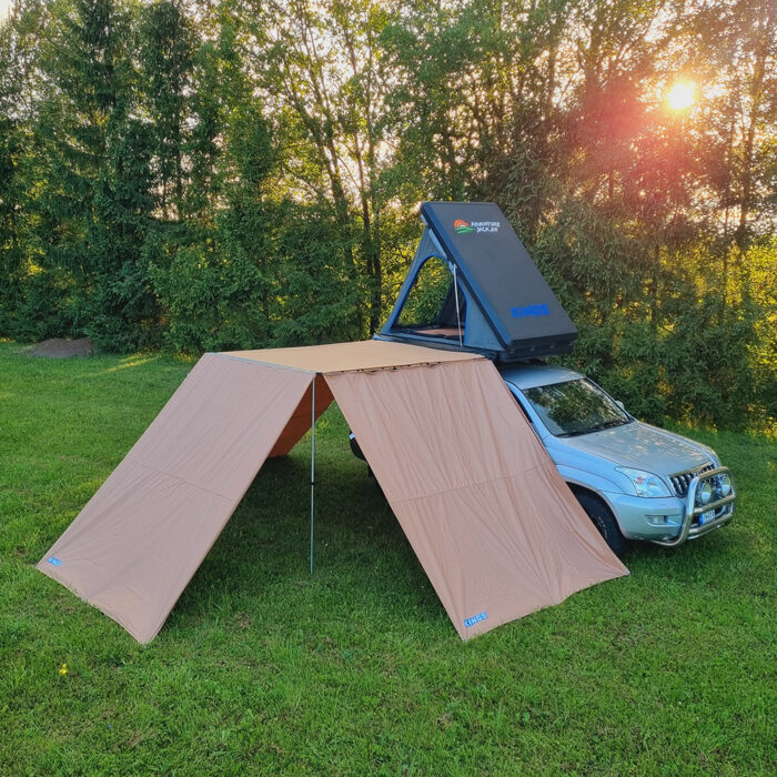Auto markiiside Adventure Kings “2 x 2,5 m” ja “2,5 x 2,5 m” külgsein