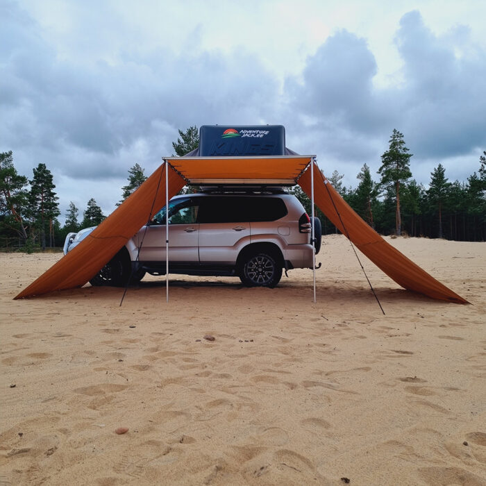 Auto markiiside Adventure Kings “2 x 2,5 m” ja “2,5 x 2,5 m” külgsein