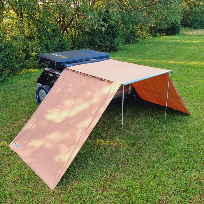 Auto markiiside Adventure Kings “2 x 2,5 m” ja “2,5 x 2,5 m” külgsein