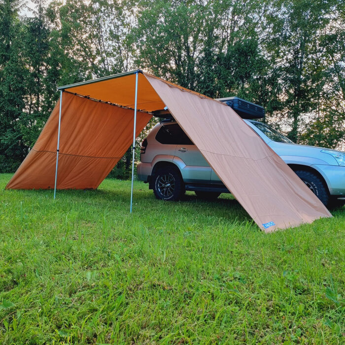 Auto markiiside Adventure Kings “2 x 2,5 m” ja “2,5 x 2,5 m” külgsein