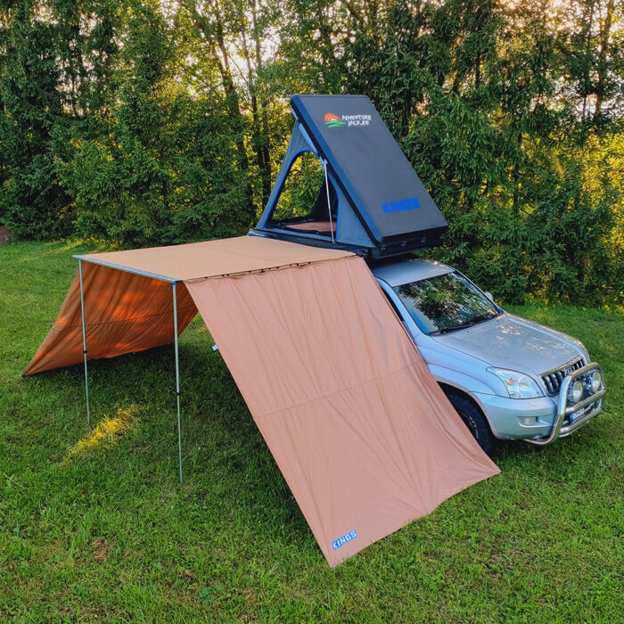 Auto markiiside Adventure Kings “2 x 2,5 m” ja “2,5 x 2,5 m” külgsein
